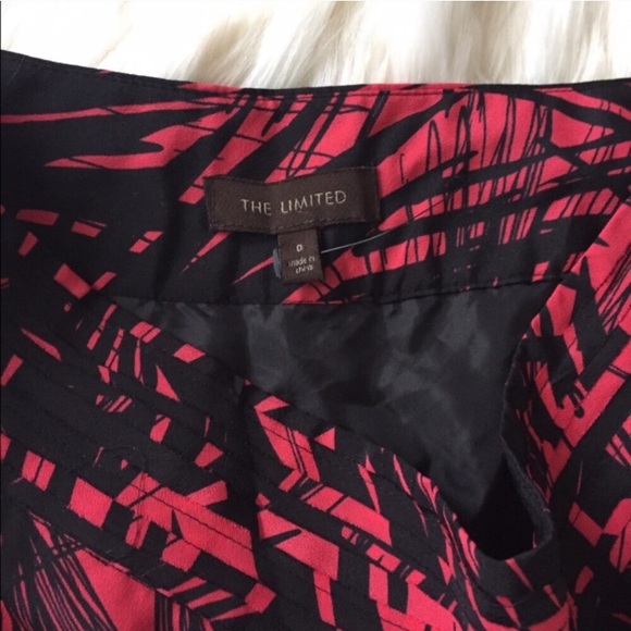 •The Limited• palm print mini skirt - Picture 4 of 4